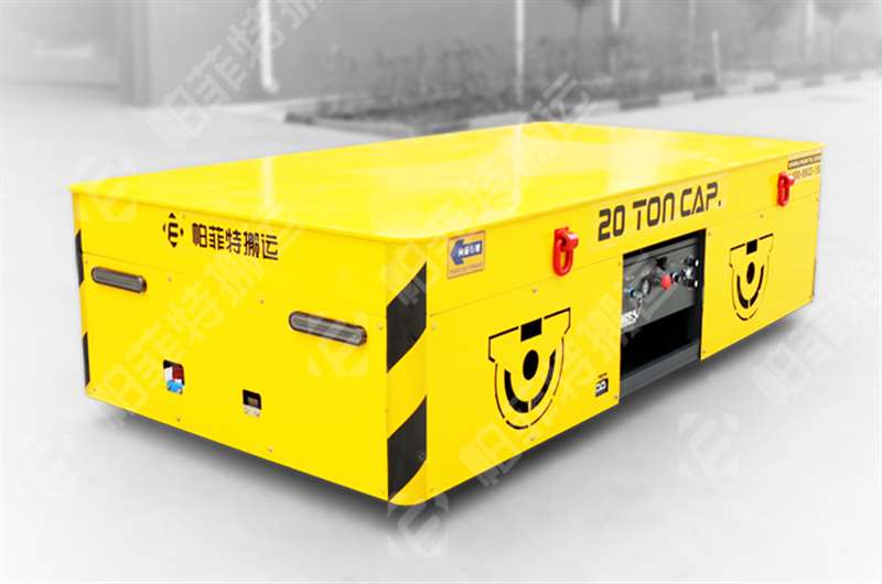 上海50噸模具電動(dòng)平板車(chē)交付成功